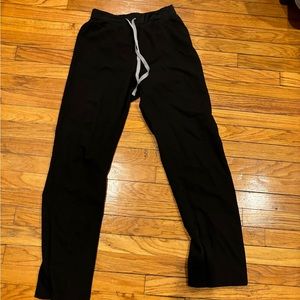 Livingston High Waisted Scrub Bottom Black